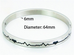Stainless Steel Jewelry Wholesale - Stainless Steel Bangles - HY42B0027HIC