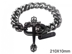 Stainless Steel Jewelry Wholesale - Stainless Steel Bracelets - HY002B024