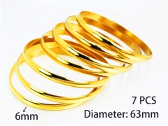 Stainless Steel Jewelry Wholesale - Stainless Steel Bangles - HY58B0317HHG