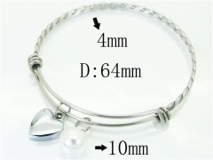 Stainless Steel Jewelry Wholesale - Stainless Steel Bangles - HY38B0674HIS
