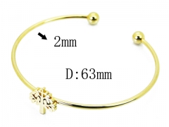 Stainless Steel Jewelry Wholesale - Stainless Steel Bangles - HY58B0502KLR