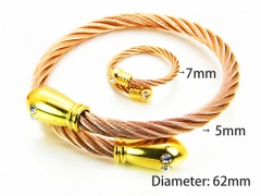 Stainless Steel Jewelry Wholesale - Stainless Steel Bangles - HY38S0214HOE