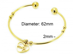 Stainless Steel Jewelry Wholesale - Stainless Steel Bangles - HY58B0405KS