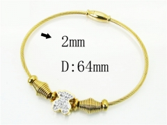 Stainless Steel Jewelry Wholesale - Stainless Steel Bangles - HY24B0241HM5