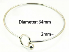 Stainless Steel Jewelry Wholesale - Stainless Steel Bangles - HY73B0106IL