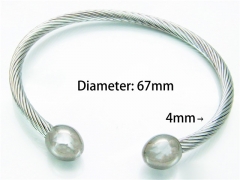 Stainless Steel Jewelry Wholesale - Stainless Steel Bangles - HY58B0156NF