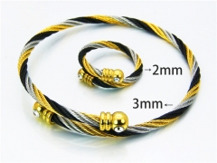 Stainless Steel Jewelry Wholesale - Stainless Steel Bangles - HY38S0170HLC