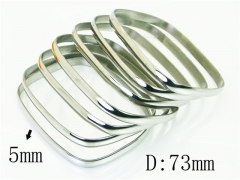 Stainless Steel Jewelry Wholesale - Stainless Steel Bangles - HY58B0639HIU