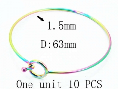 Stainless Steel Jewelry Wholesale - Stainless Steel Bangles - HY70B0578JL