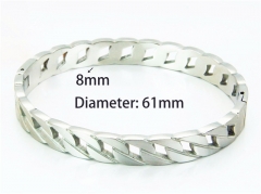 Stainless Steel Jewelry Wholesale - Stainless Steel Bangles - HY93B0202HJA