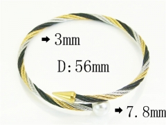 Stainless Steel Jewelry Wholesale - Stainless Steel Bangles - HY38B0887HHA