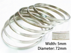 Stainless Steel Jewelry Wholesale - Stainless Steel Bangles - HY58B0104HVV