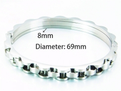 Stainless Steel Jewelry Wholesale - Stainless Steel Bangles - HY93B0039INF