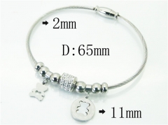 Stainless Steel Jewelry Wholesale - Stainless Steel Bangles - HY24B0092HKL