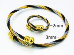 Stainless Steel Jewelry Wholesale - Stainless Steel Bangles - HY38S0151HLS