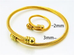 Stainless Steel Jewelry Wholesale - Stainless Steel Bangles - HY38S0146HIC