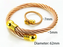 Stainless Steel Jewelry Wholesale - Stainless Steel Bangles - HY38S0215HOE