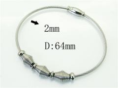 Stainless Steel Jewelry Wholesale - Stainless Steel Bangles - HY24B0228HKL