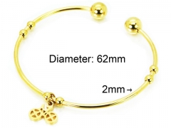 Stainless Steel Jewelry Wholesale - Stainless Steel Bangles - HY58B0367KB