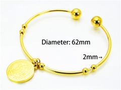 Stainless Steel Jewelry Wholesale - Stainless Steel Bangles - HY58B0194MX