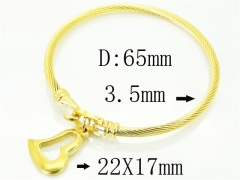 Stainless Steel Jewelry Wholesale - Stainless Steel Bangles - HY38B0682HMF