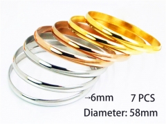 Stainless Steel Jewelry Wholesale - Stainless Steel Bangles - HY58B0319PX