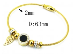 Stainless Steel Jewelry Wholesale - Stainless Steel Bangles - HY24B0038HMO