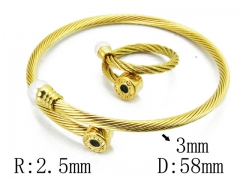 Stainless Steel Jewelry Wholesale - Stainless Steel Bangles - HY38S0232HJE