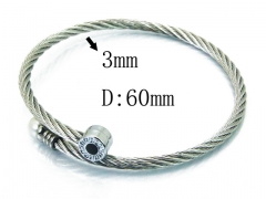 Stainless Steel Jewelry Wholesale - Stainless Steel Bangles - HY38B0556HFF