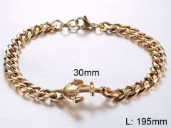 Stainless Steel Jewelry Wholesale - Stainless Steel Bracelets - HY002B014