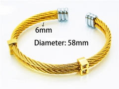 Stainless Steel Jewelry Wholesale - Stainless Steel Bangles - HY38B0453HOV