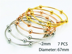 Stainless Steel Jewelry Wholesale - Stainless Steel Bangles - HY58B0303HJA