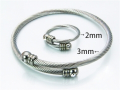 Stainless Steel Jewelry Wholesale - Stainless Steel Bangles - HY38S0155HFF