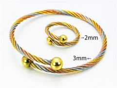 Stainless Steel Jewelry Wholesale - Stainless Steel Bangles - HY38S0176HLD