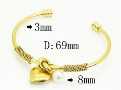 Stainless Steel Jewelry Wholesale - Stainless Steel Bangles - HY38B0959HIZ