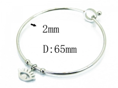 Stainless Steel Jewelry Wholesale - Stainless Steel Bangles - HY58B0466LR