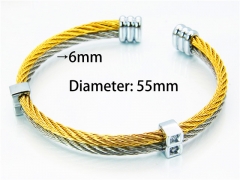 Stainless Steel Jewelry Wholesale - Stainless Steel Bangles - HY38B0457HME