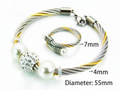 Stainless Steel Jewelry Wholesale - Stainless Steel Bangles - HY38S0207HMQ