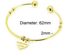 Stainless Steel Jewelry Wholesale - Stainless Steel Bangles - HY58B0364KU