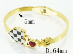 Stainless Steel Jewelry Wholesale - Stainless Steel Bangles - HY80B1232HLL