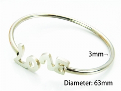 Stainless Steel Jewelry Wholesale - Stainless Steel Bangles - HY58B0182LS