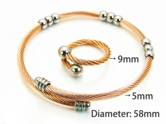 Stainless Steel Jewelry Wholesale - Stainless Steel Bangles - HY38S0229HLE