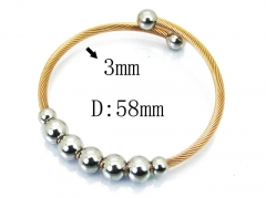 Stainless Steel Jewelry Wholesale - Stainless Steel Bangles - HY38B0522HLS