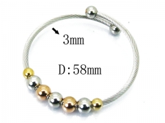 Stainless Steel Jewelry Wholesale - Stainless Steel Bangles - HY38B0524HLW