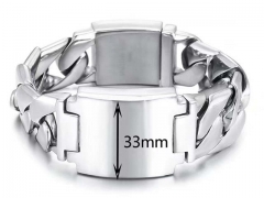 Stainless Steel Jewelry Wholesale - Stainless Steel Bracelets - HY0150B0695
