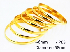 Stainless Steel Jewelry Wholesale - Stainless Steel Bangles - HY58B0320HHD