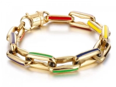 Stainless Steel Jewelry Wholesale - Stainless Steel Bracelets - HY0150B0813