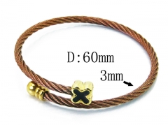 Stainless Steel Jewelry Wholesale - Stainless Steel Bangles - HY38B0577HIB