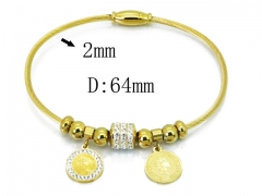 Stainless Steel Jewelry Wholesale - Stainless Steel Bangles - HY24B0057HNO