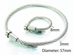 Stainless Steel Jewelry Wholesale - Stainless Steel Bangles - HY38S0190HIZ